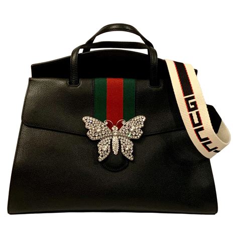 gucci butterfly bag ebay|gucci arli handbags.